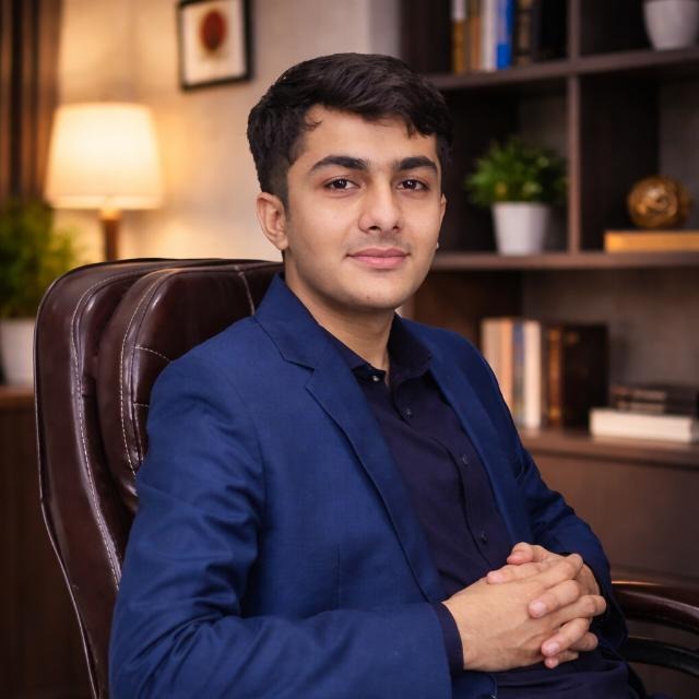 Professional portrait of Muhammad Abubakar, Founder and CEO of ABK Web Agency